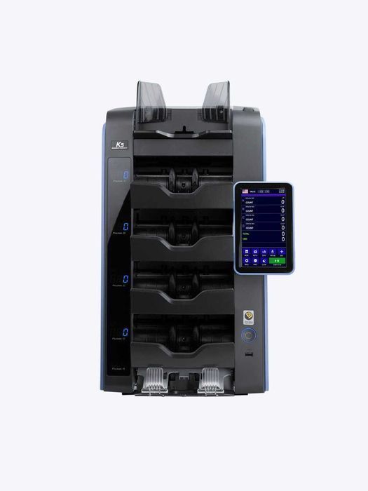 Сортировщик банкнот Kisan K5 HD 4+1 карман НОВЫЙ в количестве
