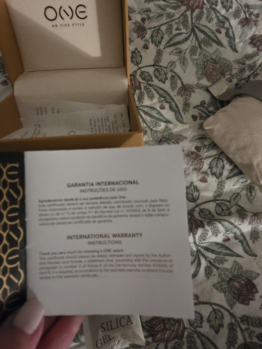 Relógio ONE como novo