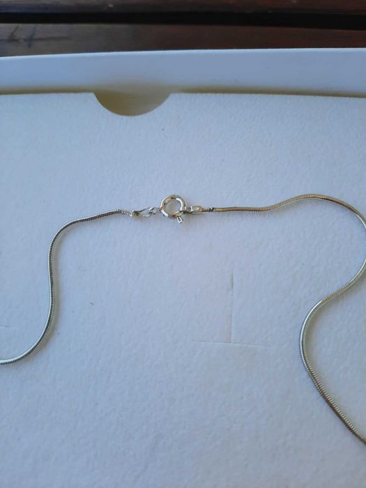 Colar de prata USADO UMA VEZ - NOVO PREÇO