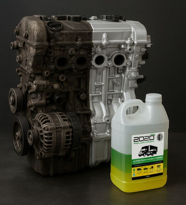 Активна піна для миття авто, двигунів Active Foam Double Power 1,1кг