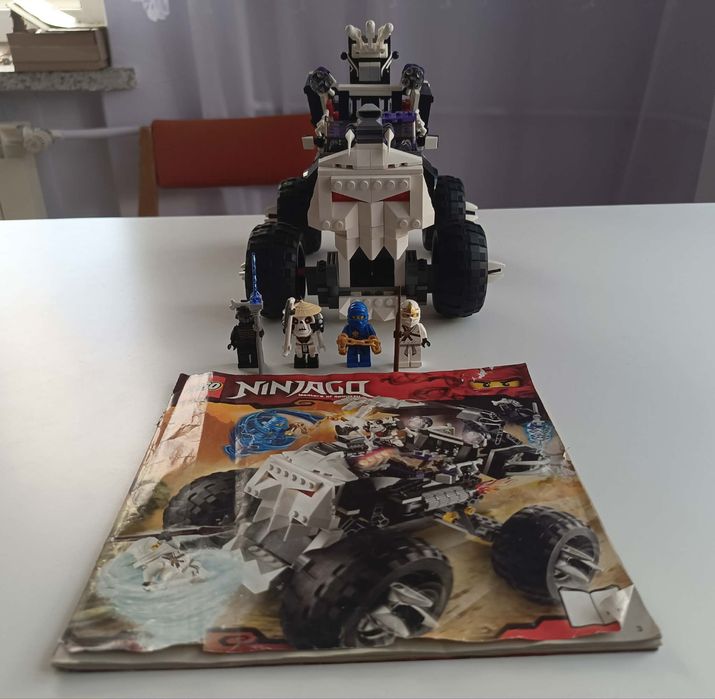 Legendarny Zestaw Lego Ninjago 2506 Czaszkowóz Kompletny Oryginalny
