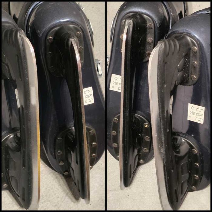 Łyżwy hokejowe rozmiar 35 , wkładki 22,0 cm Pudło.