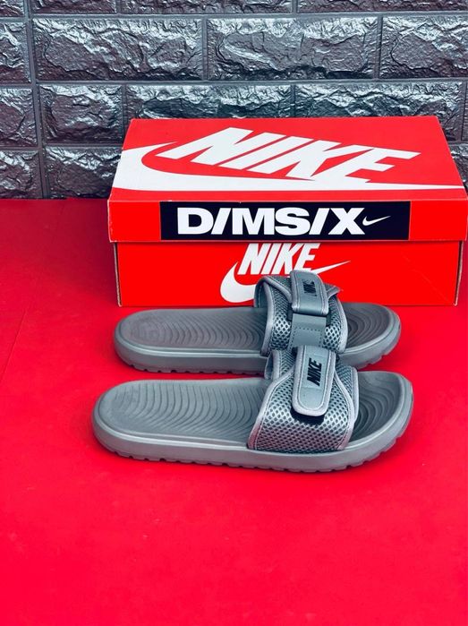 Мужские шлепанцы на липучке | СКИДКА | Последний размер | Шлепки Nike air | летние уличные тапочки | Размер 40
