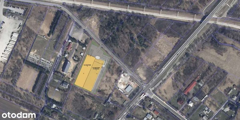 Działka 10100 m² , WZ  na halę magazynową