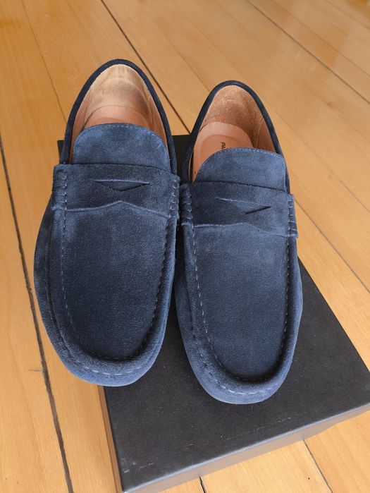 Granatowe mokasyny męskie PAKO LORENTE rozmiar 45
