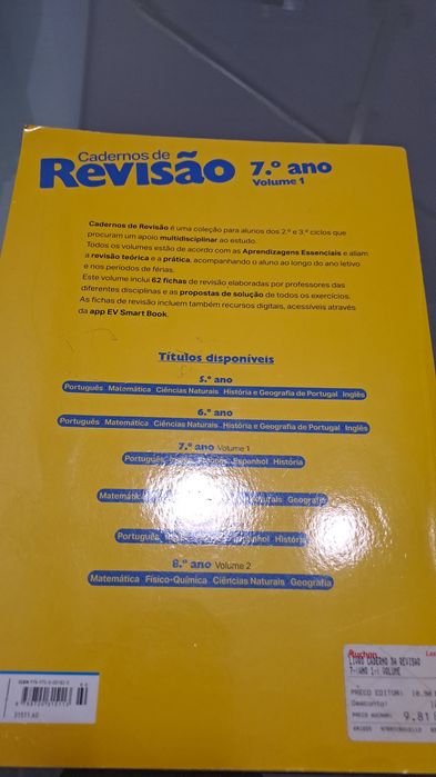 Manual escolar 7⁰ ano apoio ao estudo