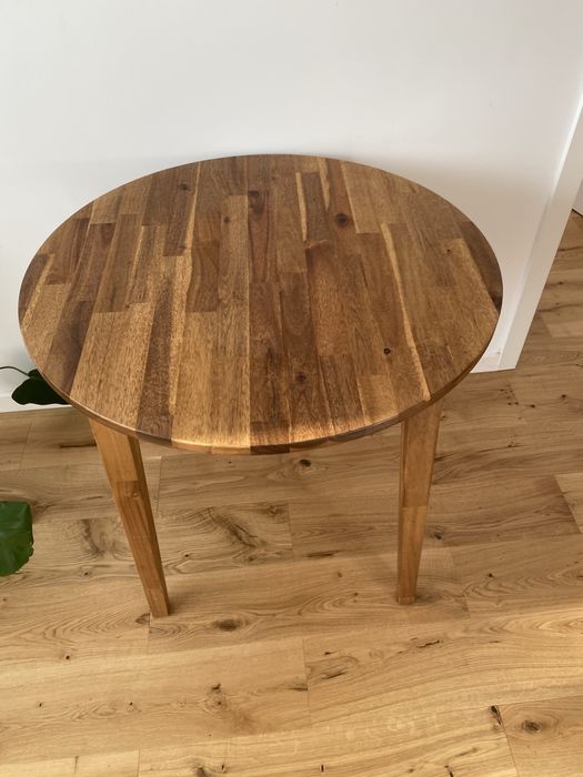 Ikea stół nackanas drewniany 100% drewno akacjowe