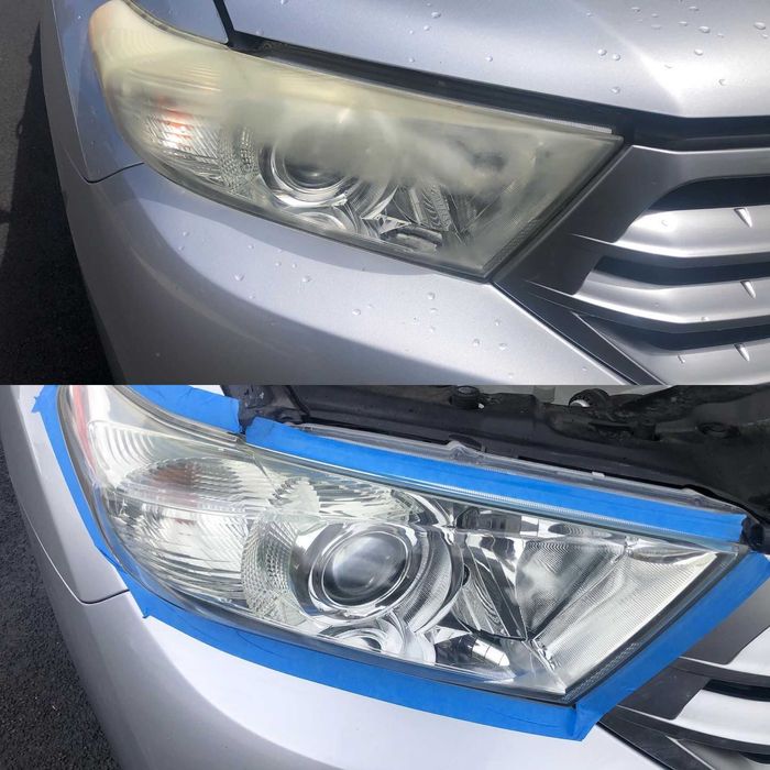 Polimento de pintura automotiva, revitalização estética automotiva