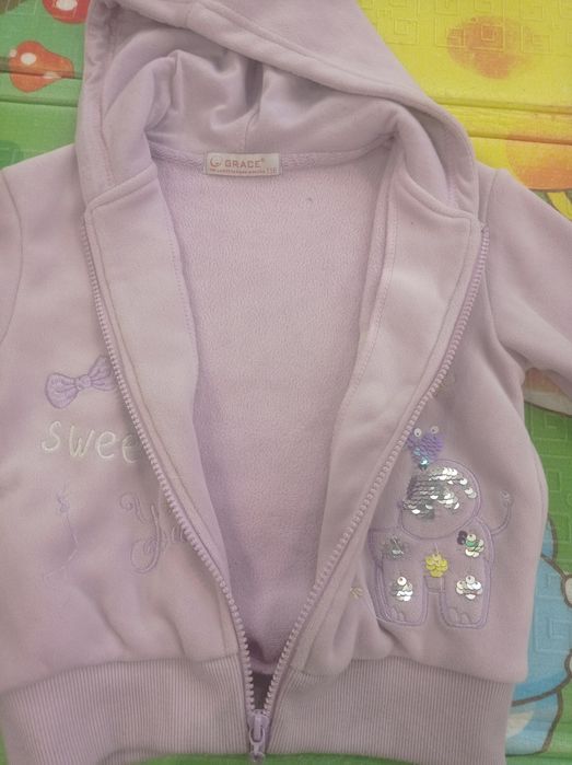 Велюровий теплий костюм