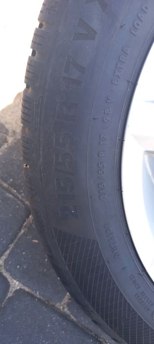 Opony zimowe R17 do volkswagena