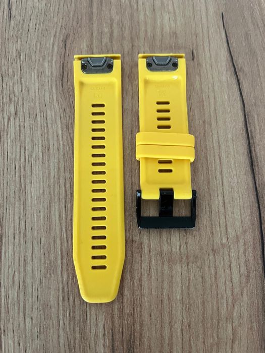 Pasek Garmin 7x pro żółty Quickfit 26mm silikonowy