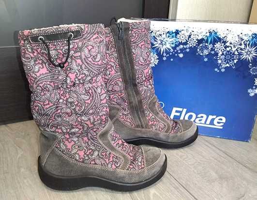 Зимние сапоги для девочки Floare, размер 35