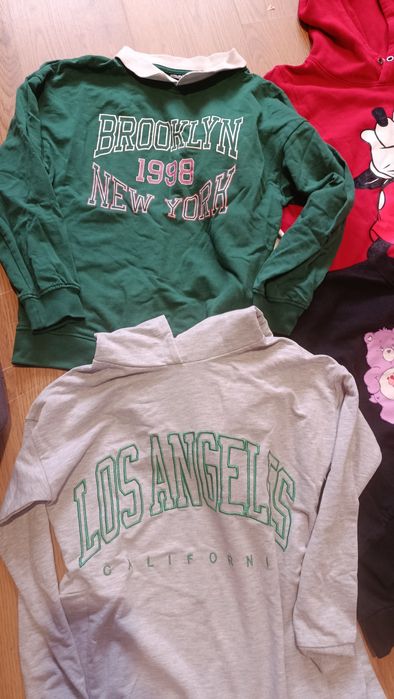 Zestaw bluz 140/146 dla dziewczynki