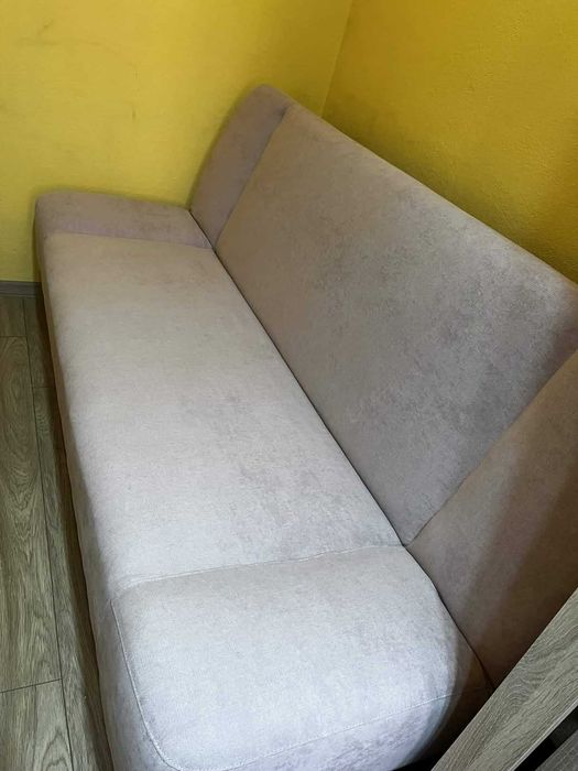 Wersalka rozkładana, kolor jasny róż