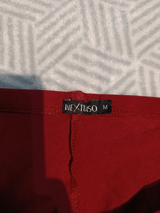 Legginsy czerwone damskie