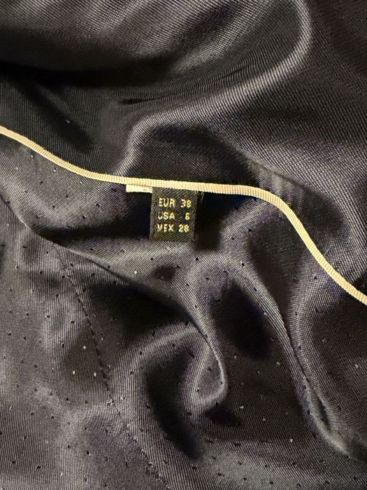 Бархатный жакет Massimo Dutti темно-синий S (стан нового)