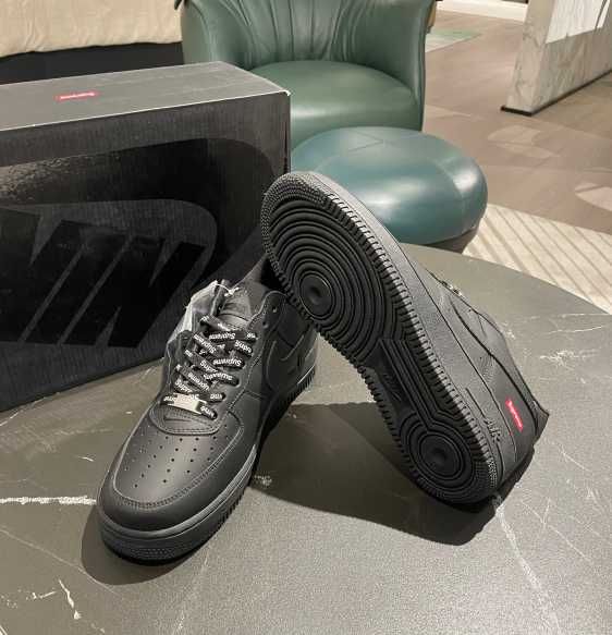 Nike Air force 1 Supreme Czarny rozmiar 43 Nowe