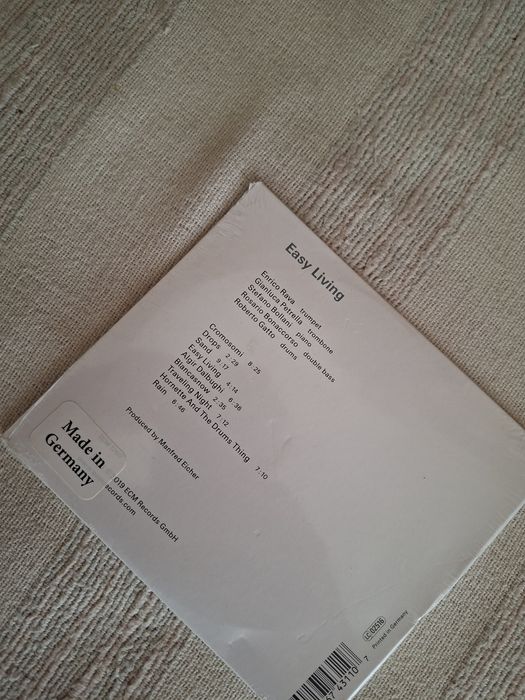 Cd selado de Enrico Rava edição ECM