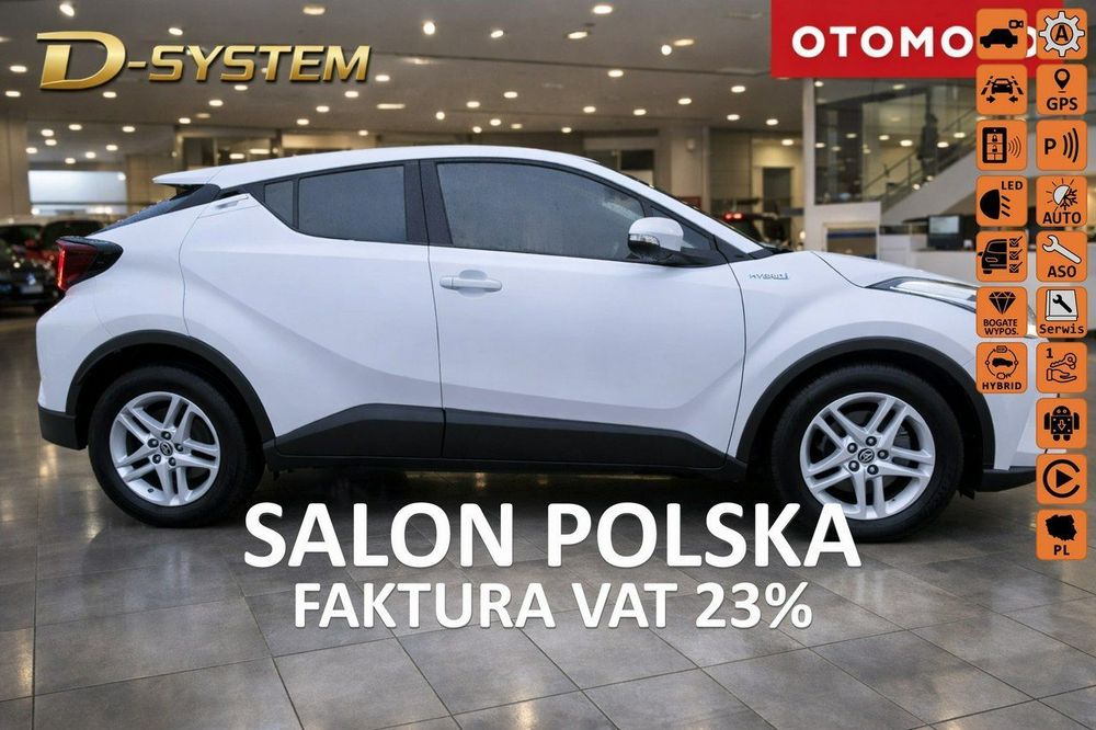 Toyota C-HR C-HR 21r Salon Polska HYBRID Gwarancja Hybrid 1,8 rozrząd na łańcuch