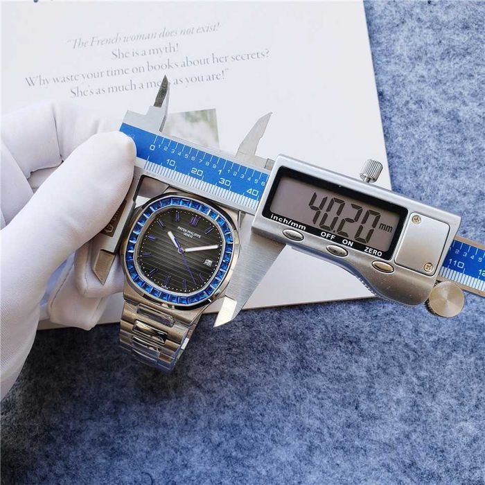 Годинник автоматичний Patek Philippe nautilus diamond
