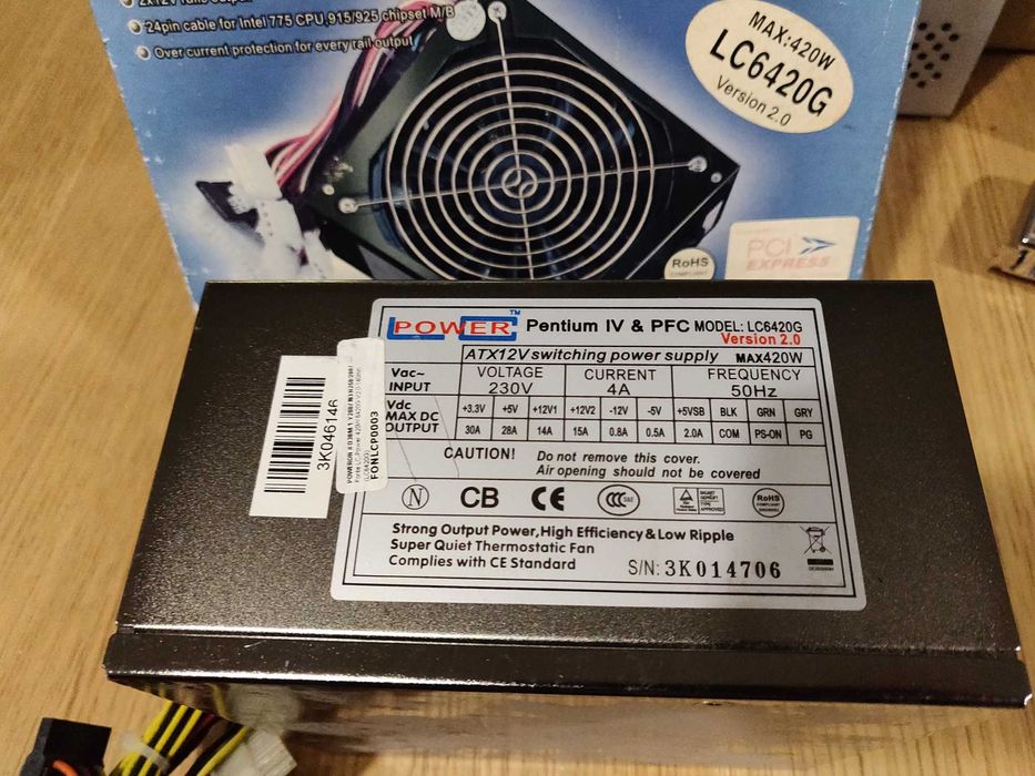 Fonte de alimentação Power 420W