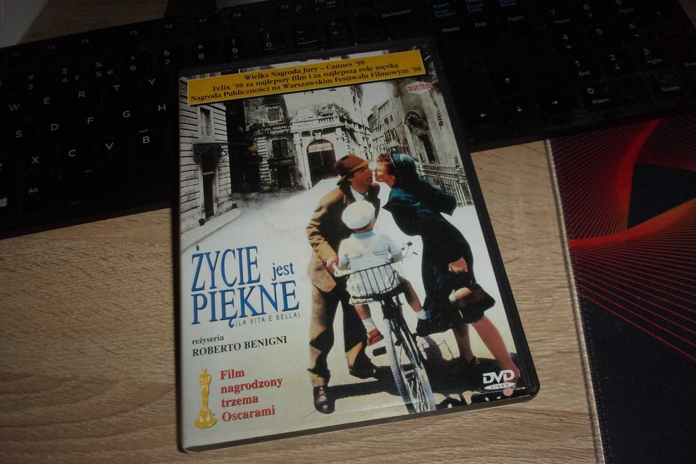 życie jest piękne Benigni dvd