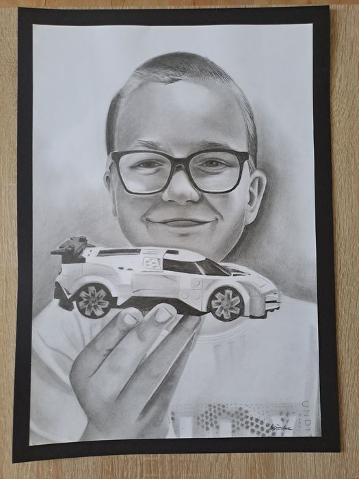 Portret ołówkiem