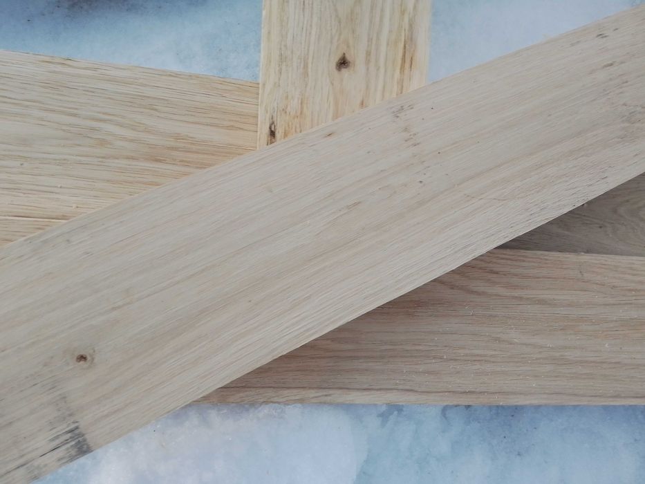 Dębowy parapet 100x10x2,5 cm, nowy