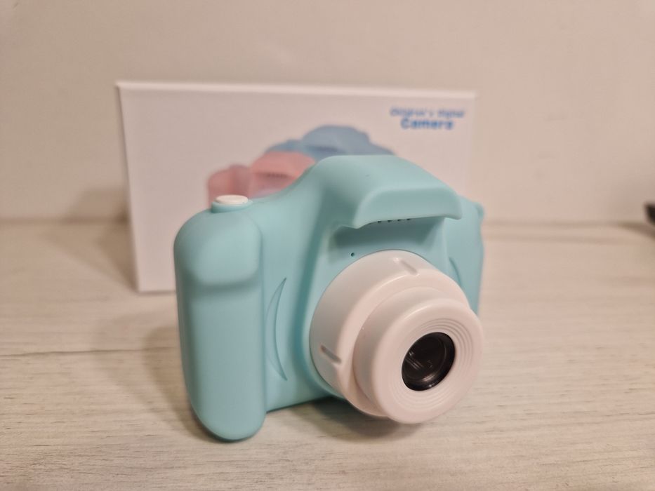 Aparat fotograficzny, kamera dla dzieci 1080P zielony