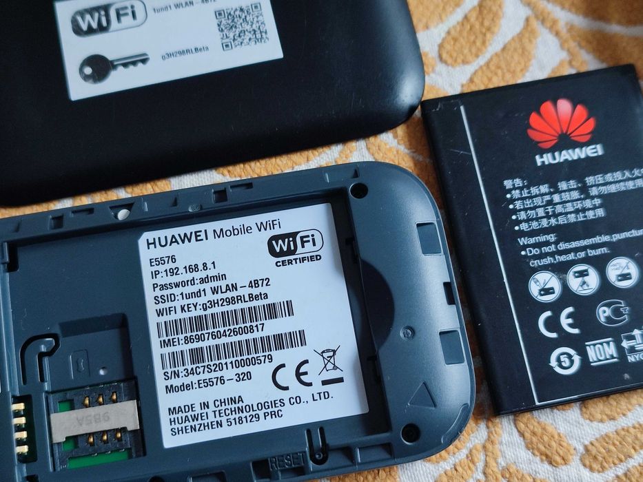 Huawei E5576,-320 4G Router Hotspot