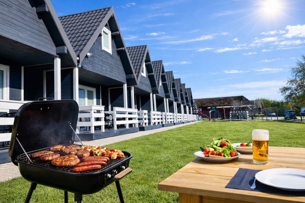 Wicie domki nad morzem, rodzinne, atrakcje dla dzieci, blisko plazy