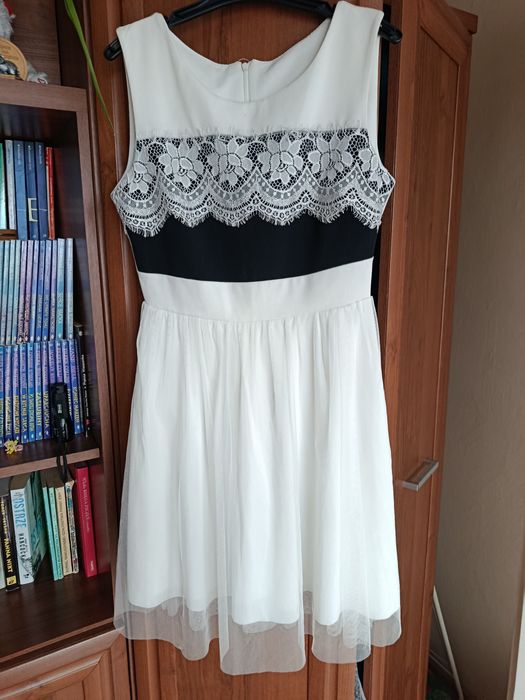 Sukienka damska biała