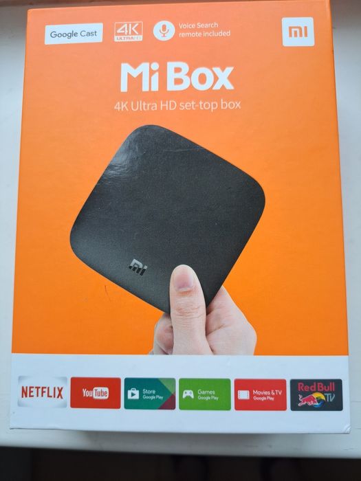 смарт приставка mi box 4k android tv