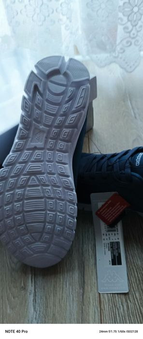 Nowe buty sneakersy damskie Kappa 38 sportowe granatowe