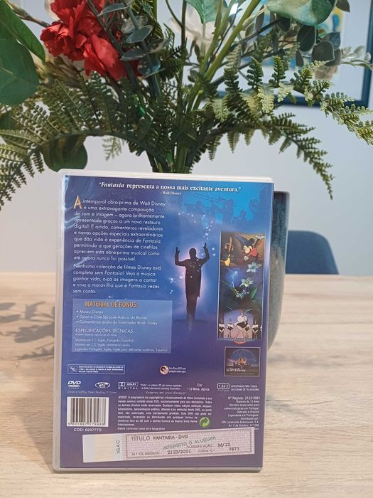 DVD Fantasia Walt Disney – O Clássico Original / Edição Especial (Novo)