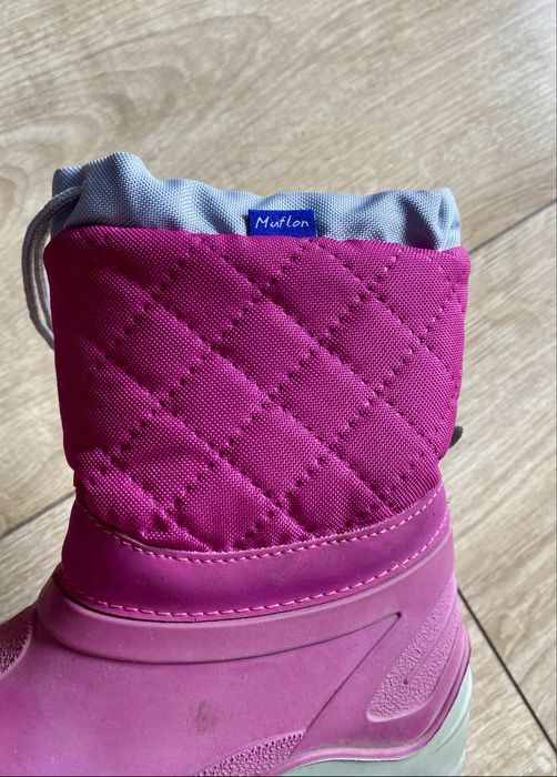 Buty zimowe, śniegowce dziewczęce Muflon rozm. 27/28