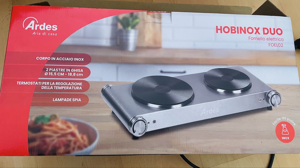 Fogao eletrico duas bocas