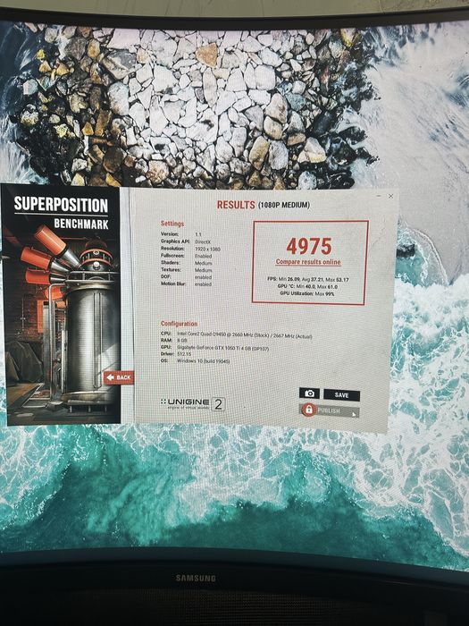 Відеокарта 1050 ti 4 gb  в чудовому стані