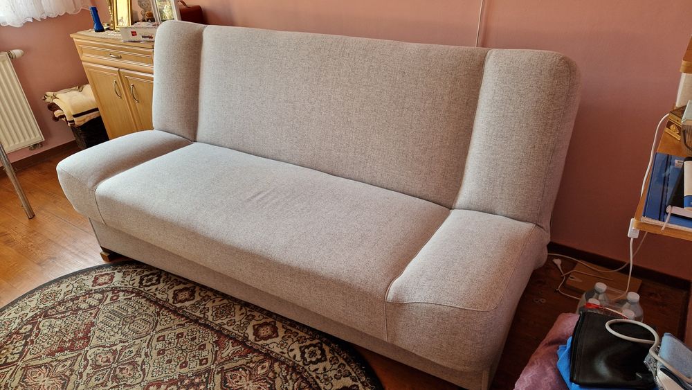 Wersalka kanapa łóżko kolor szary