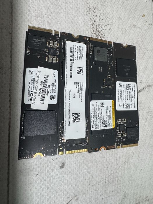 SSD M.2 512GB WD/ Micron / Sandisk новые