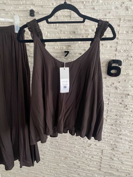 Lemonada nowy set spódnica maxi + top czekolada