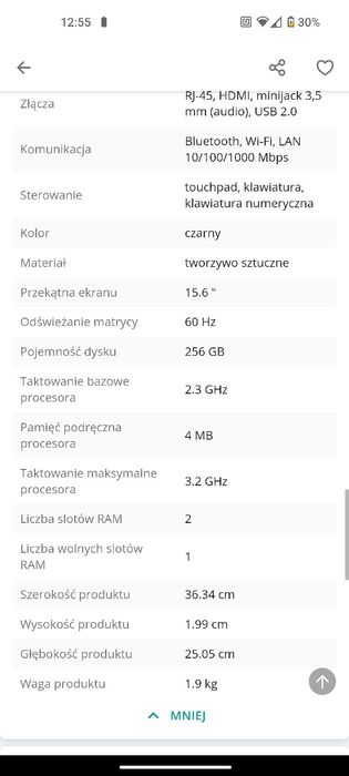 Laptop Acer Aspire 3