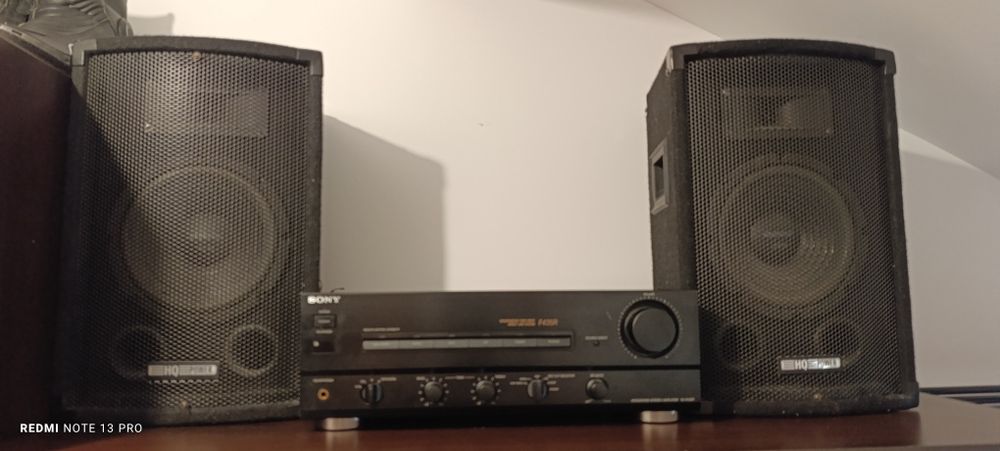 Wzmacniacz Sony F435r kolumny hq power