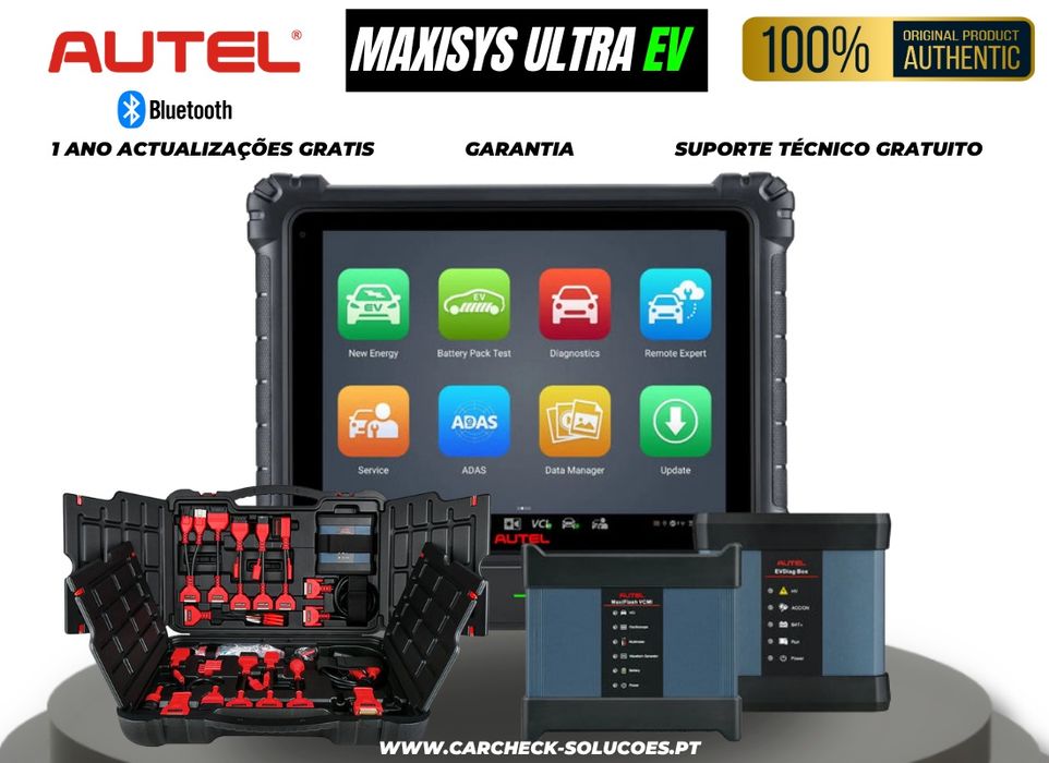 AUTEL MaxiSYS Ultra EV Diagnóstico Profissional Avançado
