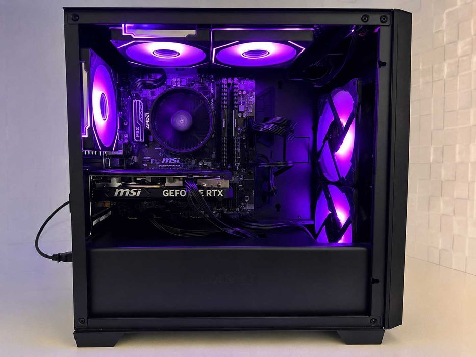 PC Gaming Ryzen 5 + RTX 4060 Ti | 32GB RAM | RGB | Excelente Performance
