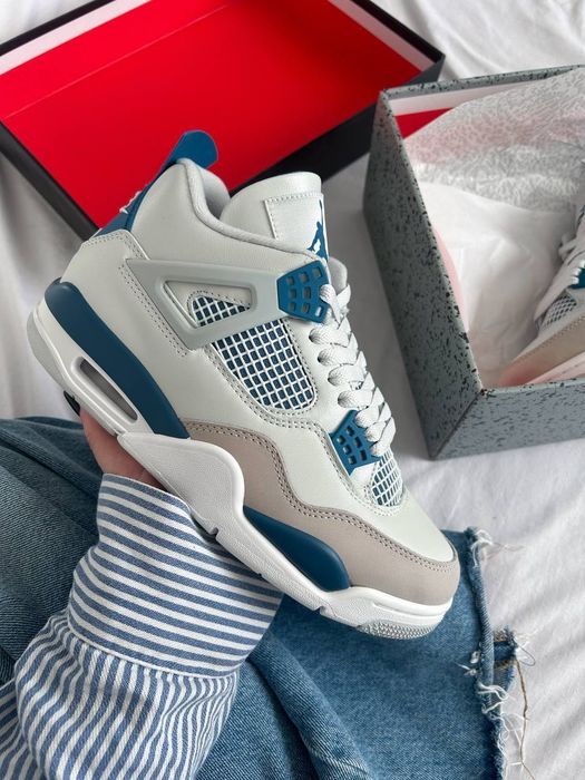 РОЗПРОДАЖ! Jordan 4 Retro Military Blue 36 - 45 джордан ретро мілітарі