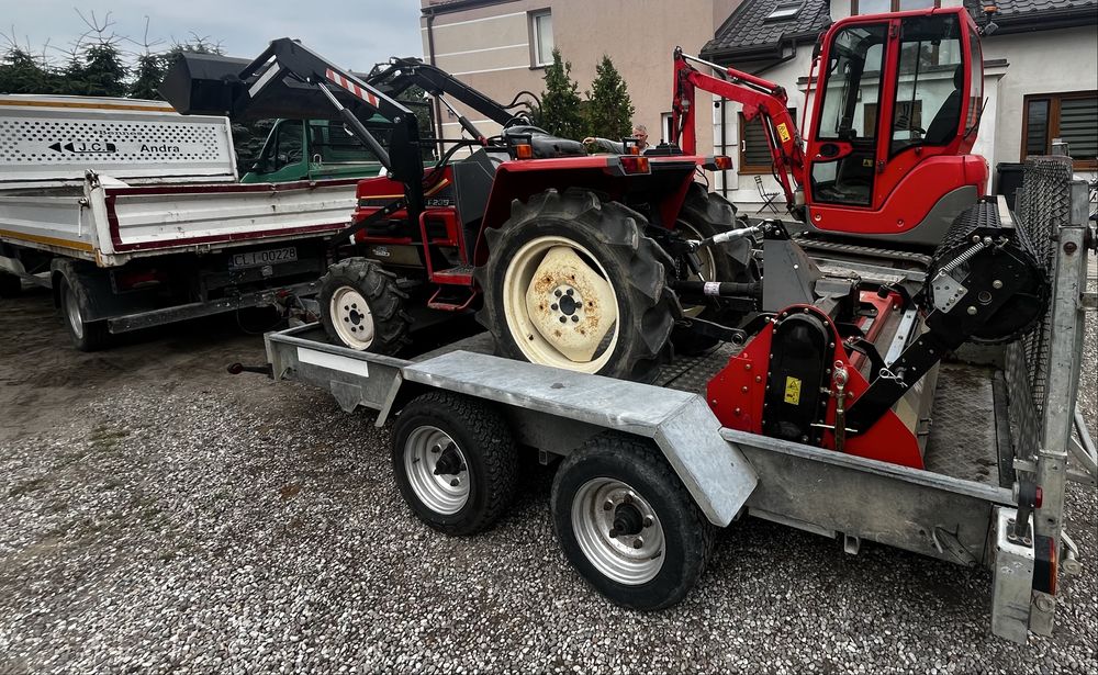 Usługi glebogryzarką separacyjną ,wywrotką , mini traktor , koparka