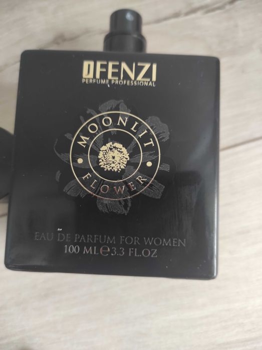Luksusowe!trwałe JFenzi Moonlit Flower w tonacji zapach Bułgarii Jaśmin Noir