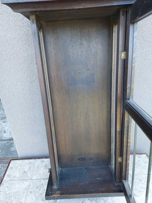 Szafka witrynka skrzynia starego przedwojennego zegara E084