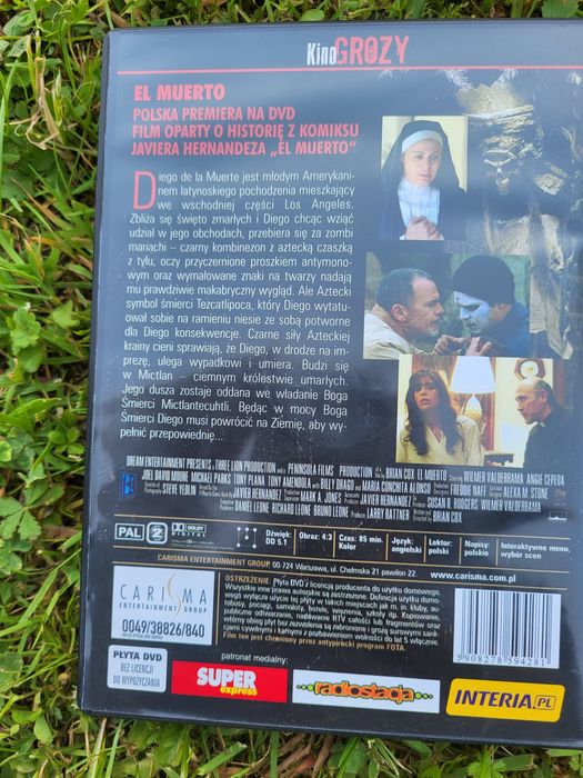 Film na Dvd Kino Grozy El Muerto Aztecka przepowiednia